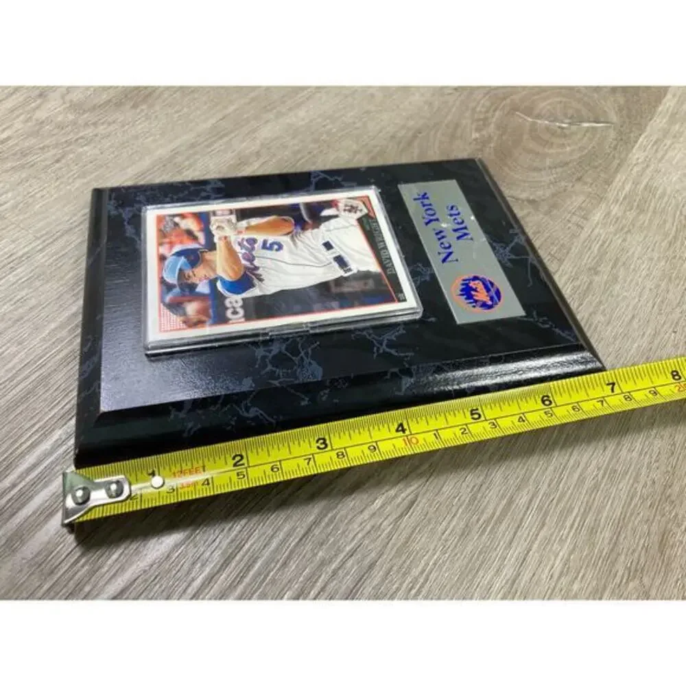 David Wright New York Mets Baseball‎ Card Plaque Topps MLB Display Collectible